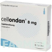ЦЕЛЛОНДАН (CELLONDAN) 8 мг розчин 5 шт - Ондансетрон STADAPHARM