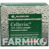 ЦЕЛЛУВІСК (CELLUVISC) 1% краплі 30x0,4 мл - Штучні сльози PHARMA GERKE