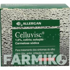ЦЕЛЛУВИСК (CELLUVISC) 1% капли 30x0,4 мл - Искусственные слезы PHARMA GERKE