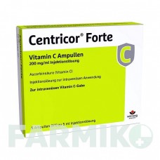 ЦЕНТРИКОР (CENTRICOR) 200 мг/мл розчин 5x5 мл - Активні речовини WORWAG PHARMA