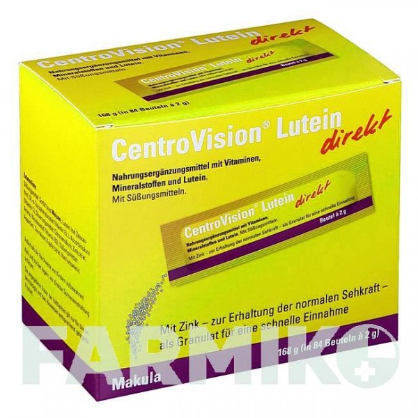 ЦЕНТРОВИЗИОН (CENTROVISION) гранулы 84 шт - Активные вещества OMNIVISION