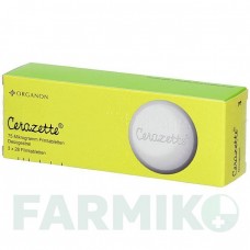 ЧАРОЗЕТТА (CERAZETTE) 75 мкг таблетки 3x28 шт - Дезогестрел ORGANON