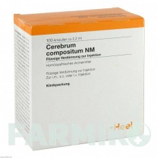 ЦЕРЕБРУМ КОМПОЗИТУМ (CEREBRUM COMPOSITUM) ампулы 100 шт - Гомеопатия BIOLOGISCHE HEILMITTEL HEEL