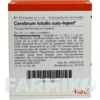 ЦЕРЕБРУМ ТОТАЛИС (CEREBRUM TOTALIS) ампулы 10 шт - Гомеопатия BIOLOGISCHE HEILMITTEL HEEL