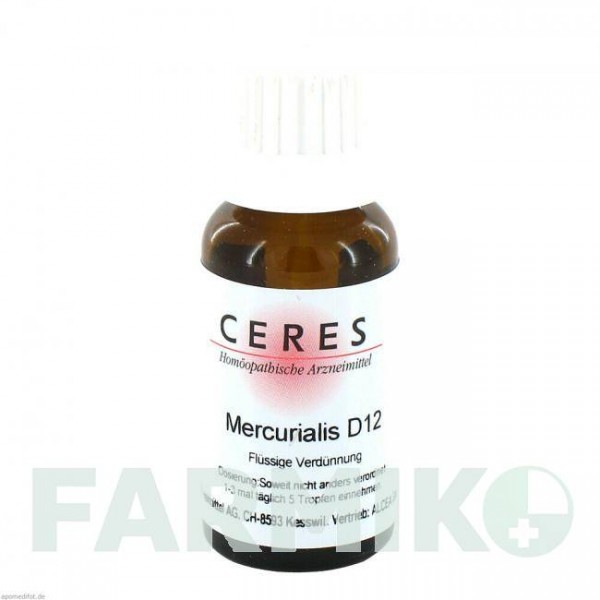 ЦЕРЕЗ (CERES) D 12 раствор 20 мл - Гомеопатия CERES HEILMITTEL