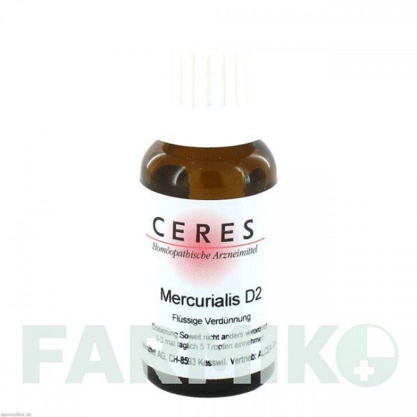 ЦЕРЕЗ (CERES) D 2 розчин 20 мл - Гомеопатія CERES HEILMITTEL