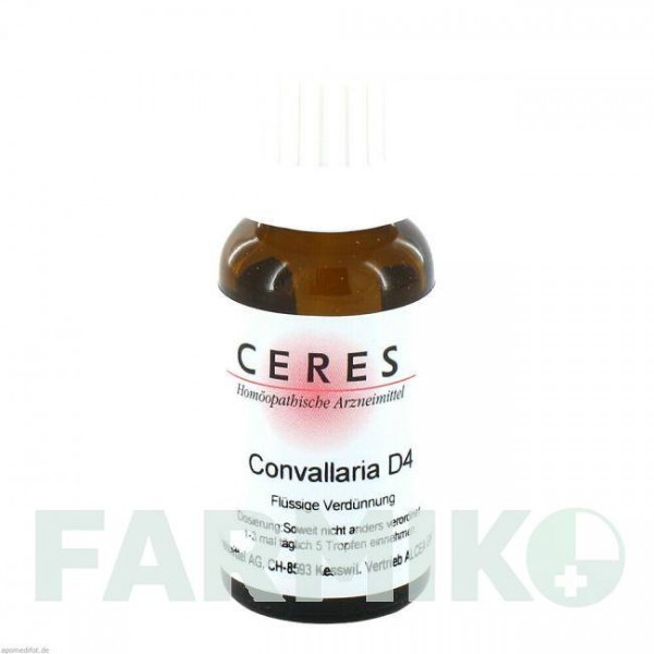 ЦЕРЕЗ (CERES) D 4 раствор 20 мл - Гомеопатия CERES HEILMITTEL
