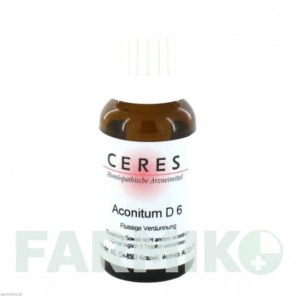 ЦЕРЕЗ (CERES) D 6 раствор 20 мл - Гомеопатия CERES HEILMITTEL