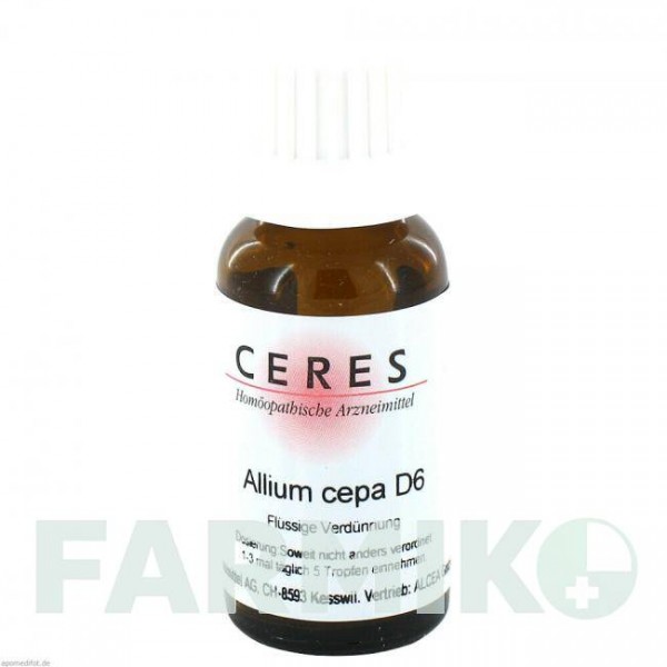 ЦЕРЕЗ (CERES) D 6 раствор 20 мл - Гомеопатия CERES HEILMITTEL