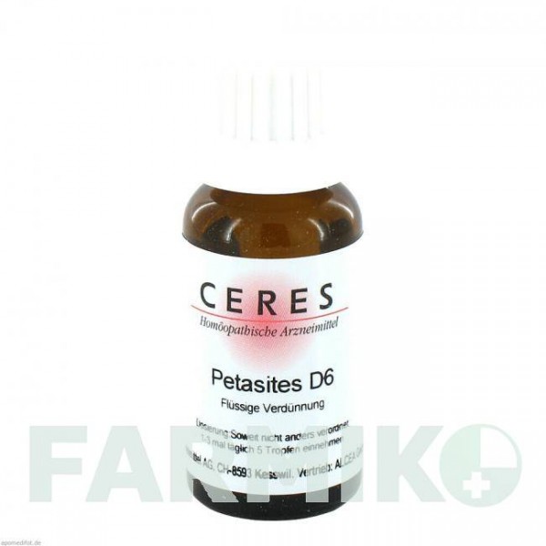 ЦЕРЕЗ (CERES) D 6 раствор 20 мл - Гомеопатия CERES HEILMITTEL