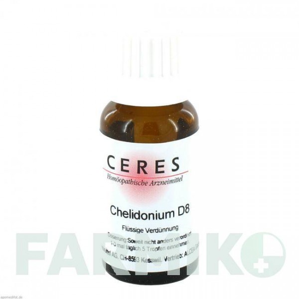 ЦЕРЕЗ (CERES) D 8 раствор 20 мл - Гомеопатия CERES HEILMITTEL