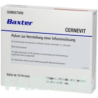 ЦЕРНЕВИТ (CERNEVIT) 750 мг порошок 10 шт - Активные вещества EURIMPHARM