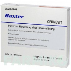 ЦЕРНЕВІТ (CERNEVIT) 750 мг порошок 10 шт - Активні речовини EURIMPHARM