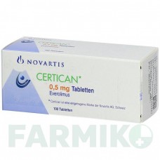 СЕРТИКАН (CERTICAN) 0,5 мг таблетки 50 шт - Эверолимус KOHLPHARMA
