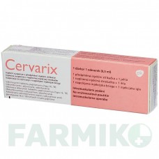 ЦЕРВАРИКС (CERVARIX) суспензия 1 шт - Вакцина против вируса папилломы человека CC PHARMA
