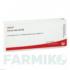 ЦЕРВІКС (CERVIX) D 6 ампули 10x1 мл - Гомеопатія WALA HEILMITTEL