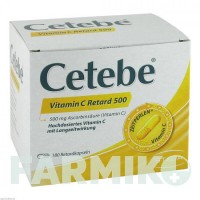 ЦЕТЕБЕ (CETEBE) 500 мг капсулы 180 шт - Витамин C (Аскорбиновая кислота) STADA