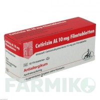 ЦЕТИРИЗИН (CETIRIZIN) 10 мг таблетки 50 шт - Цетиризин ALIUD PHARMA