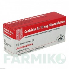 ЦЕТИРИЗИН (CETIRIZIN) 10 мг таблетки 50 шт - Цетиризин ALIUD PHARMA