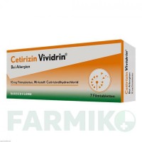 ЦЕТИРИЗИН (CETIRIZIN) 10 мг таблетки 7 шт - Цетиризин DR.GERHARD MANN