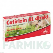 ЦЕТИРИЗИН (CETIRIZIN) таблетки 7 шт - Цетиризин ALIUD PHARMA