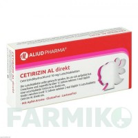 ЦЕТИРИЗИН (CETIRIZIN) таблетки 21 шт - Цетиризин ALIUD PHARMA