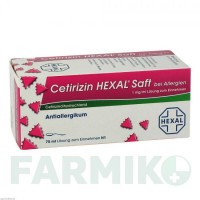 ЦЕТИРИЗИН (CETIRIZIN) розчин 75 мл - Цетиризин HEXAL