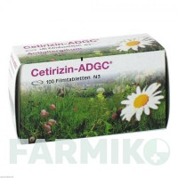 ЦЕТИРИЗИН (CETIRIZIN) таблетки 100 шт - Цетиризин ZENTIVA