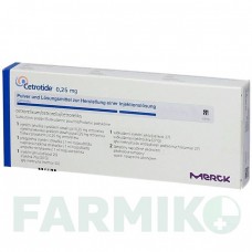 ЦЕТРОТИД (CETROTIDE) 0,25 мг порошок 1 шт - Цетрорелікс KOHLPHARMA