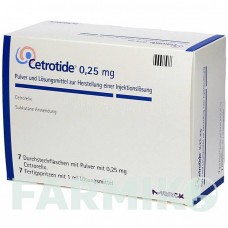 ЦЕТРОТИД (CETROTIDE) 0,25 мг порошок 7 шт - Цетрорелікс MERCK HEALTHCARE