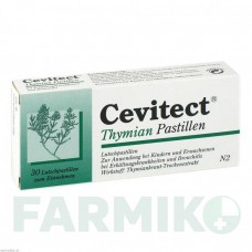 ЦЕВИТЕКТ (CEVITECT) пастилки 30 шт - Трава тимьяна DR.POEHLMANN