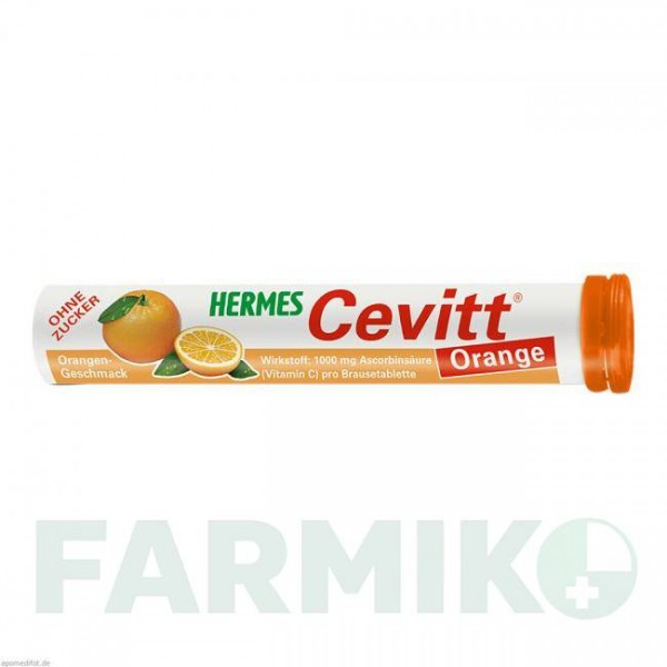 ЦЕВИТТ (CEVITT) таблетки 20 шт - Витамин C (Аскорбиновая кислота) HERMES