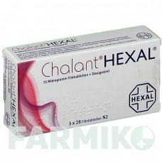 КАЛАНТ (CHALANT) 0,075 мг таблетки 3x28 шт - Дезогестрел HEXAL