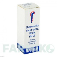 ХАМОМІЛЛА КУПРО (CHAMOMILLA CUPRO) D 3 розчин 20 мл - Гомеопатія WELEDA