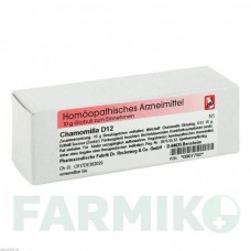 ХАМОМИЛЛА (CHAMOMILLA) D 12 глобули 10 г - Гомеопатия DR.RECKEWEG