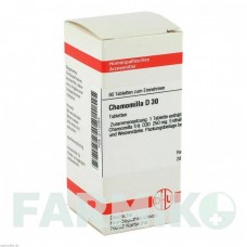 ХАМОМИЛЛА (CHAMOMILLA) D 30 таблетки 80 шт - Гомеопатия DHU