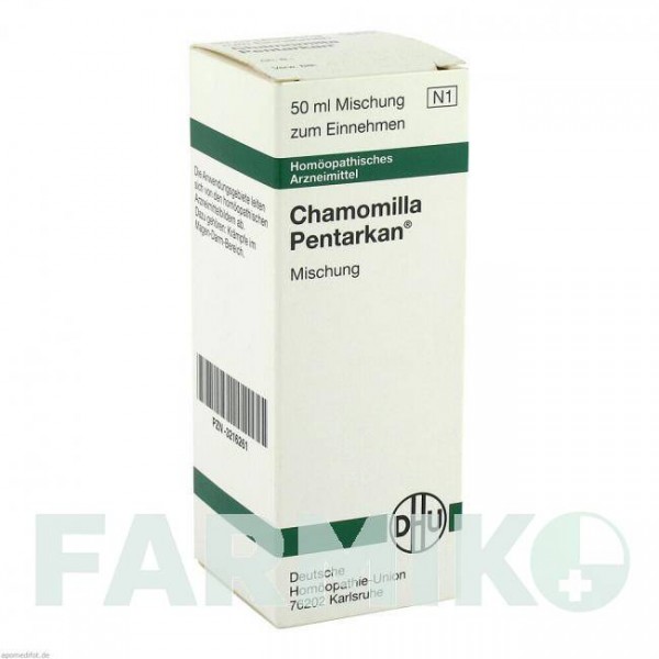 ХАМОМИЛЛА ПЕНТАРКАН (CHAMOMILLA PENTARKAN) смесь 50 мл - Гомеопатия DHU