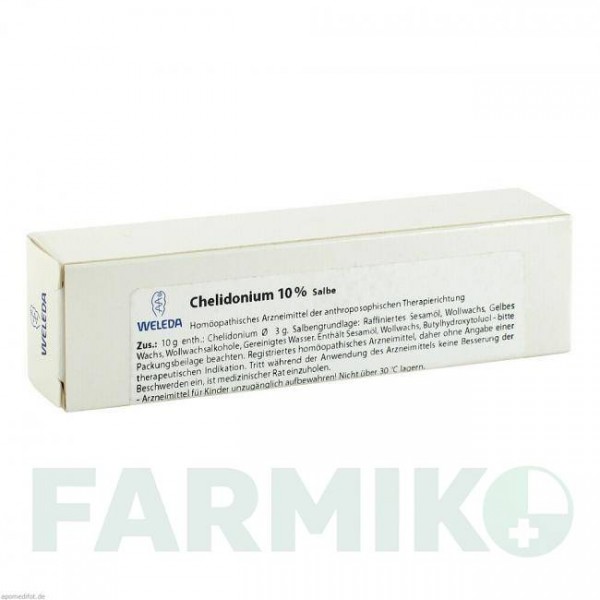 ХЕЛІДОНІУМ (CHELIDONIUM) 10% мазь 25 г - Гомеопатія WELEDA