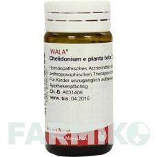 ХЕЛІДОНІУМ (CHELIDONIUM) D 6 глобули 20 г - Гомеопатія WALA HEILMITTEL