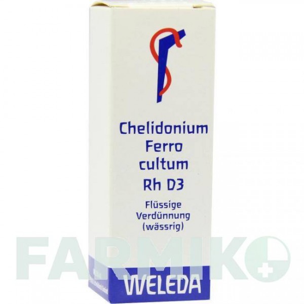 ХЕЛИДОНИУМ ФЕРРО (CHELIDONIUM FERRO) D 3 раствор 20 мл - Гомеопатия WELEDA
