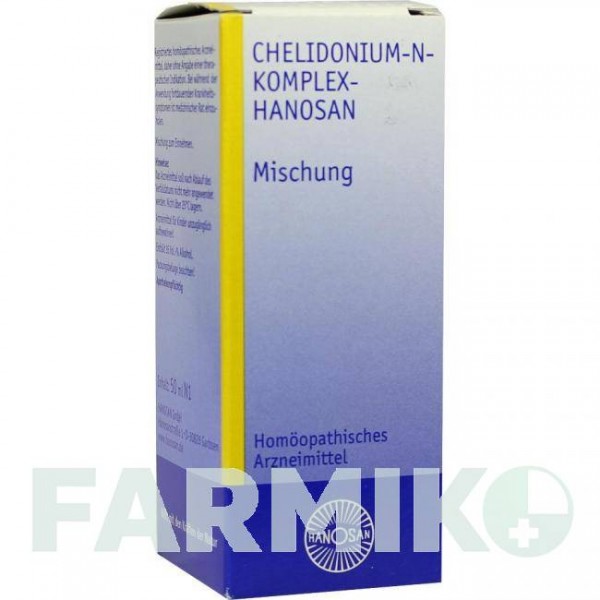 ХЕЛІДОНІУМ (CHELIDONIUM) рідина 50 мл - Гомеопатія HANOSAN