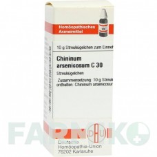 ХИНИНУМ АРСЕНИКОСУМ (CHININUM ARSENICOSUM) C 30 глобули 10 г - Гомеопатия DHU