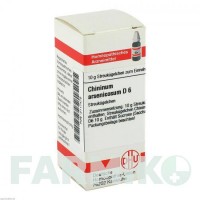 ХИНИНУМ АРСЕНИКОСУМ (CHININUM ARSENICOSUM) D 6 глобули 10 г - Гомеопатия DHU