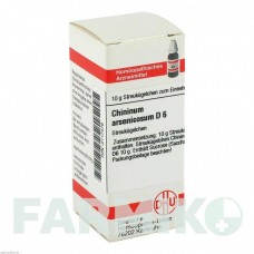 ХИНИНУМ АРСЕНИКОСУМ (CHININUM ARSENICOSUM) D 6 глобули 10 г - Гомеопатия DHU