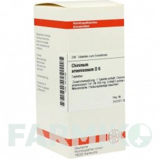 ХИНИНУМ АРСЕНИКОСУМ (CHININUM ARSENICOSUM) D 6 таблетки 200 шт - Гомеопатия DHU