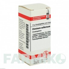 ХИНИНУМ СУЛЬФУРИКУМ (CHININUM SULFURICUM) D 4 глобули 10 г - Гомеопатия DHU
