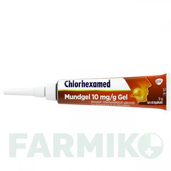 ХЛОРГЕКСАМЕД (CHLORHEXAMED) 10 мг/г гель 9 г - Хлоргексидин GLAXOSMITHKLINE