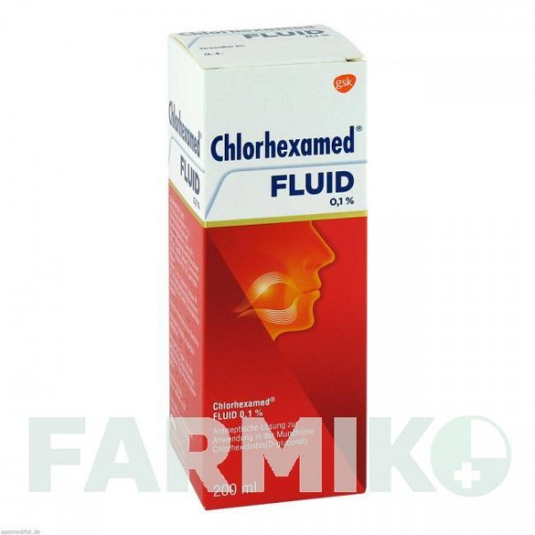 ХЛОРГЕКСАМЕД (CHLORHEXAMED) раствор 200 мл - Хлоргексидин GLAXOSMITHKLINE