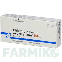 ХЛОРПРОТИКСЕН (CHLORPROTHIXEN) 100 таблетки 20 шт - Хлорпротиксен NEURAXPHARM