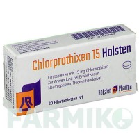 ХЛОРПРОТИКСЕН (CHLORPROTHIXEN) 15 таблетки 20 шт - Хлорпротиксен HOLSTEN PHARMA